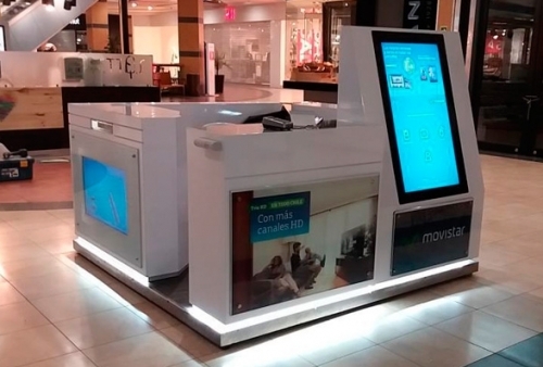 Implementación de isla en mall